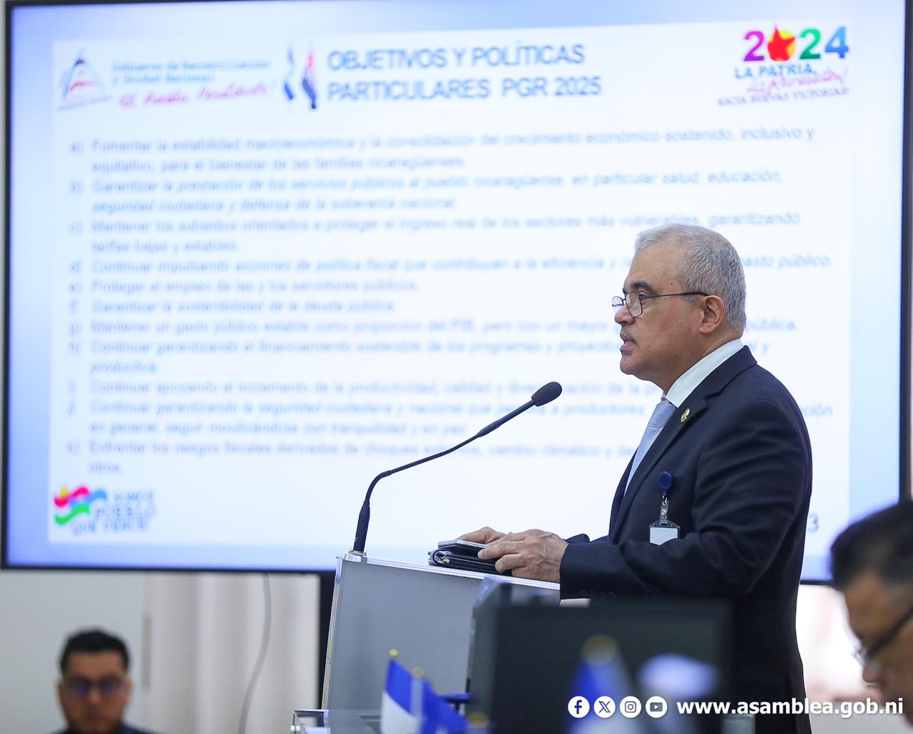 Banco Central destaca crecimiento y estabilidad económica de Nicaragua
